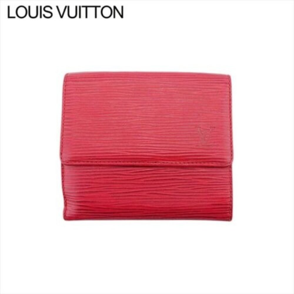 LOUIS VUITTON W Hook Wallet Epi Castilian Epi Leather Authentic Used